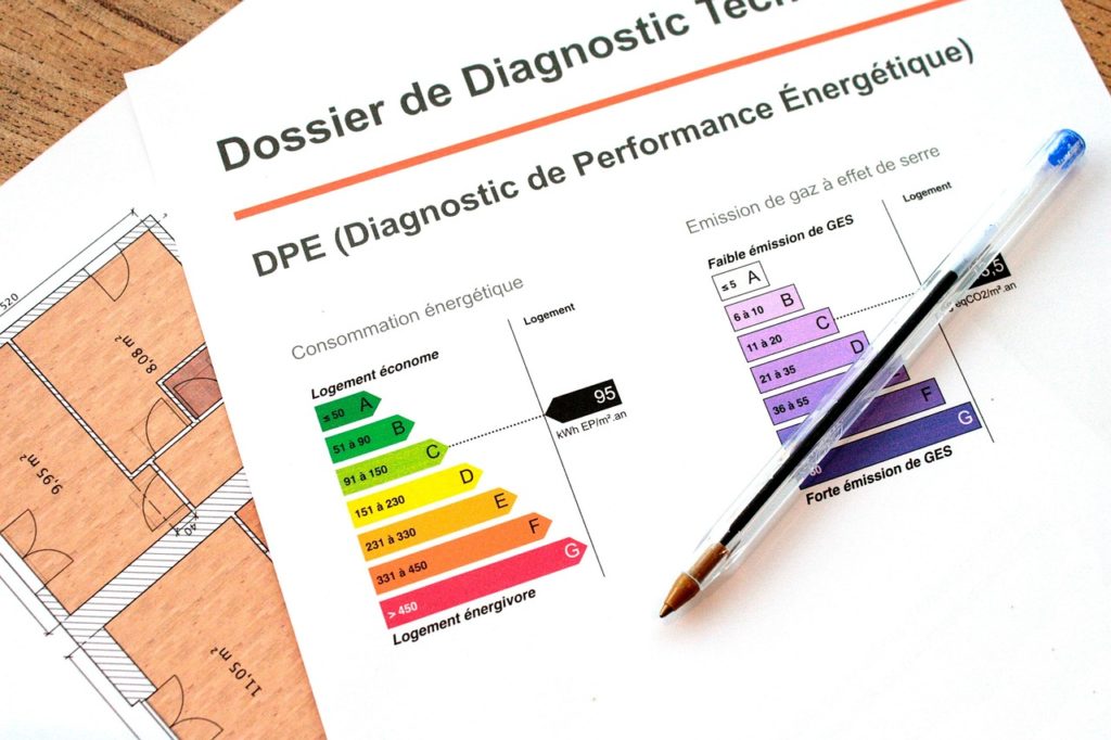 Dossier de Diagnostic Technique dont le DPE